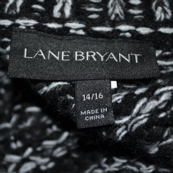 Lane Bryant Chunky Knit Open Front Cardigan - Picture 2 of 10